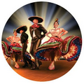 Holographic Mylar Insert - 2" Folklorico Dance